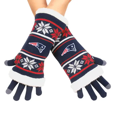 Women's New England Patriots Big Logo 3-in-1 - Gloves