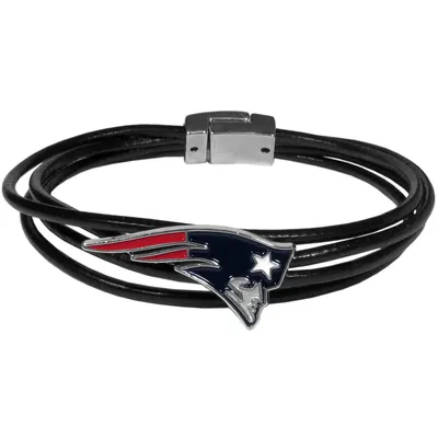 New England Patriots Women's Genuine Leather Bracelet