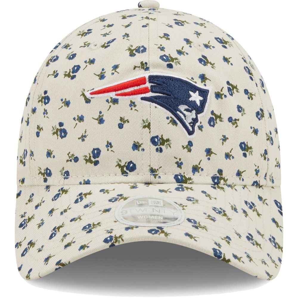 Women's New Era Gray New England Patriots Blossom 9TWENTY Adjustable Hat