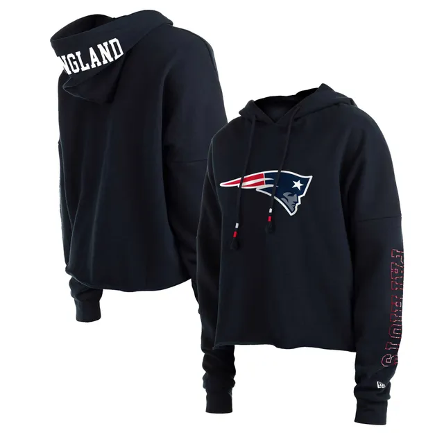 Women's '47 Oatmeal New England Patriots Harper Pullover Hoodie