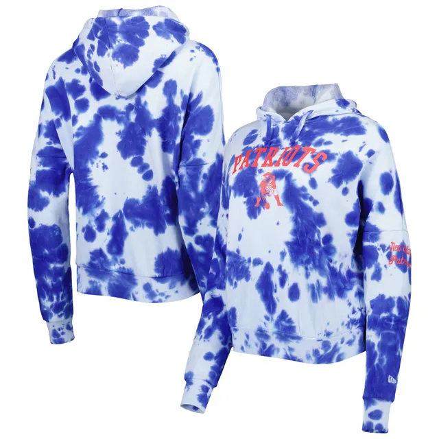 Women's New Era Camo New England Patriots Raglan Full-Zip Hoodie