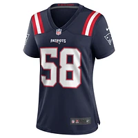 Maillot de match l'équipe Nike Anfernee Jennings pour femme, bleu marine, New England Patriots