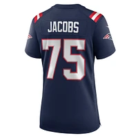 Maillot de match Nike Demontrey Jacobs bleu marine pour femme des New England Patriots