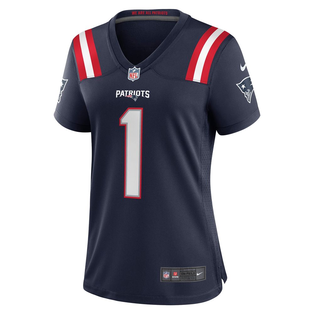 Women's Nike DeVante Parker Navy New England Patriots Game Jersey