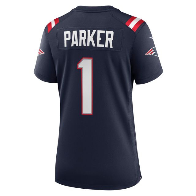 Maillot de match Nike DeVante Parker pour femme, bleu marine, New England Patriots