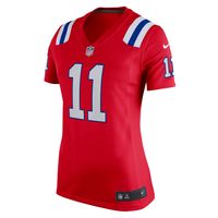 Women's Nike Drew Bledsoe Red New England Patriots Retired Game Jersey