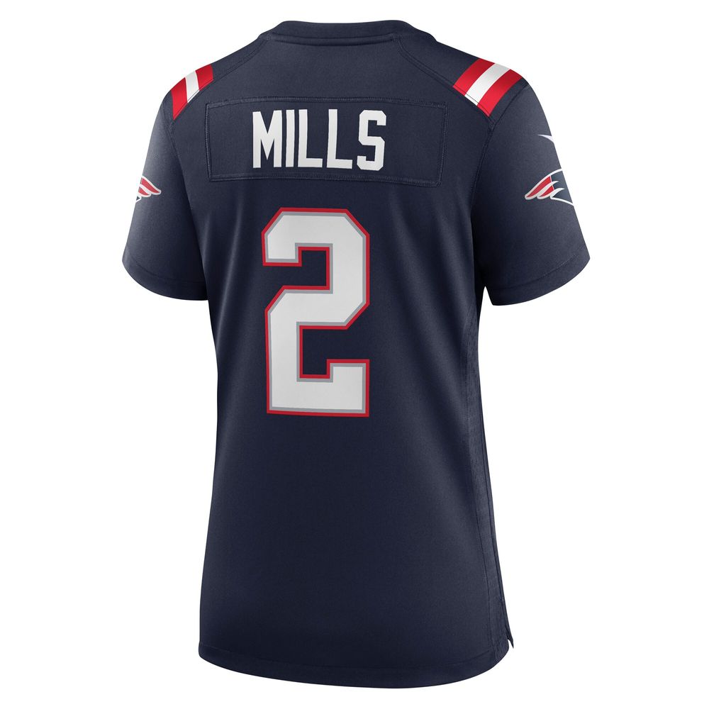 Women's Nike Jalen Mills Navy New England Patriots Game Player Jersey