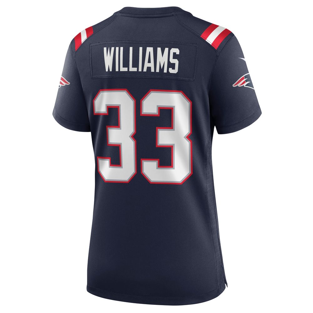 Women's Nike Joejuan Williams Navy New England Patriots Game Jersey