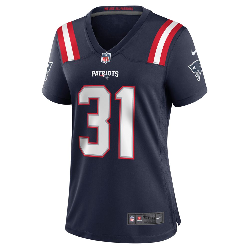 Women's Nike Jonathan Jones Navy New England Patriots Game Jersey