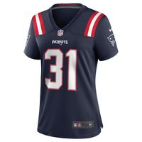 Women's Nike Jonathan Jones Navy New England Patriots Game Jersey