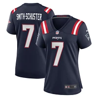 Maillot de joueur des New England Patriots Nike JuJu Smith-Schuster pour femme, bleu marine