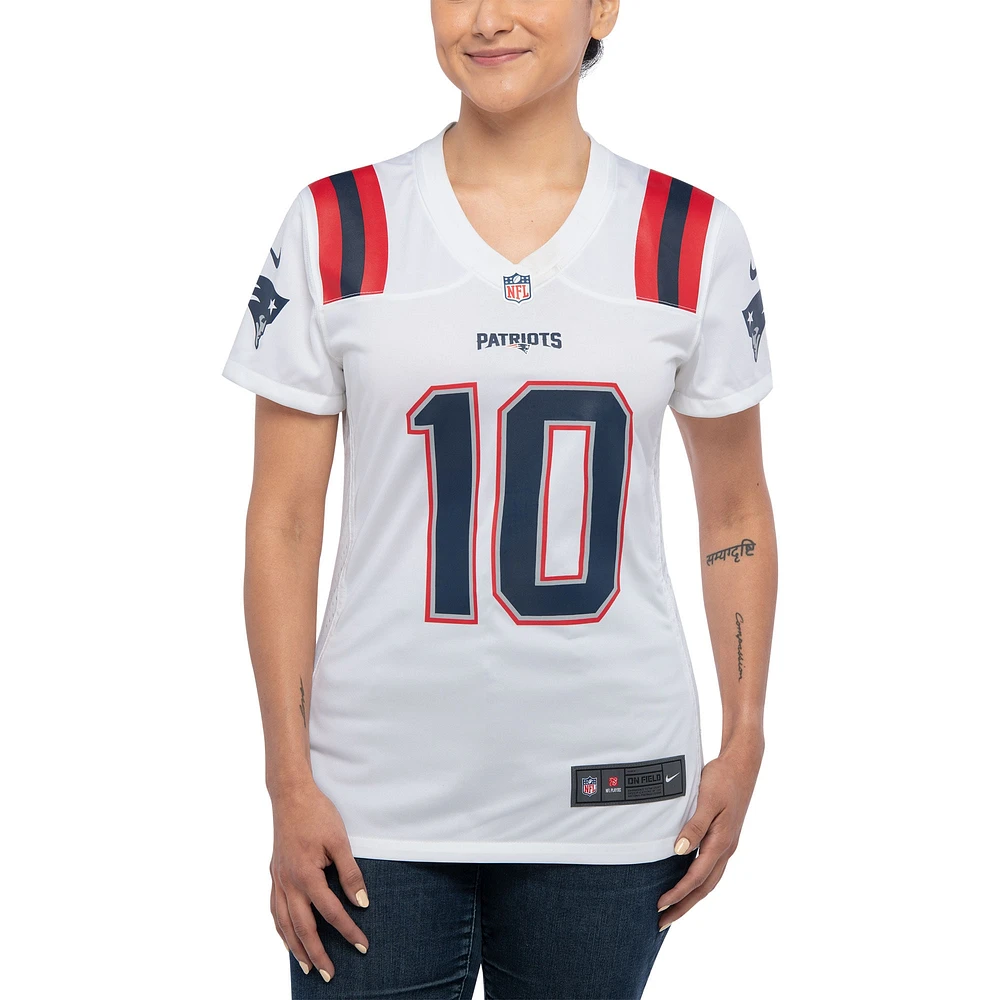 Women's Nike Mac Jones White New England Patriots Player Jersey