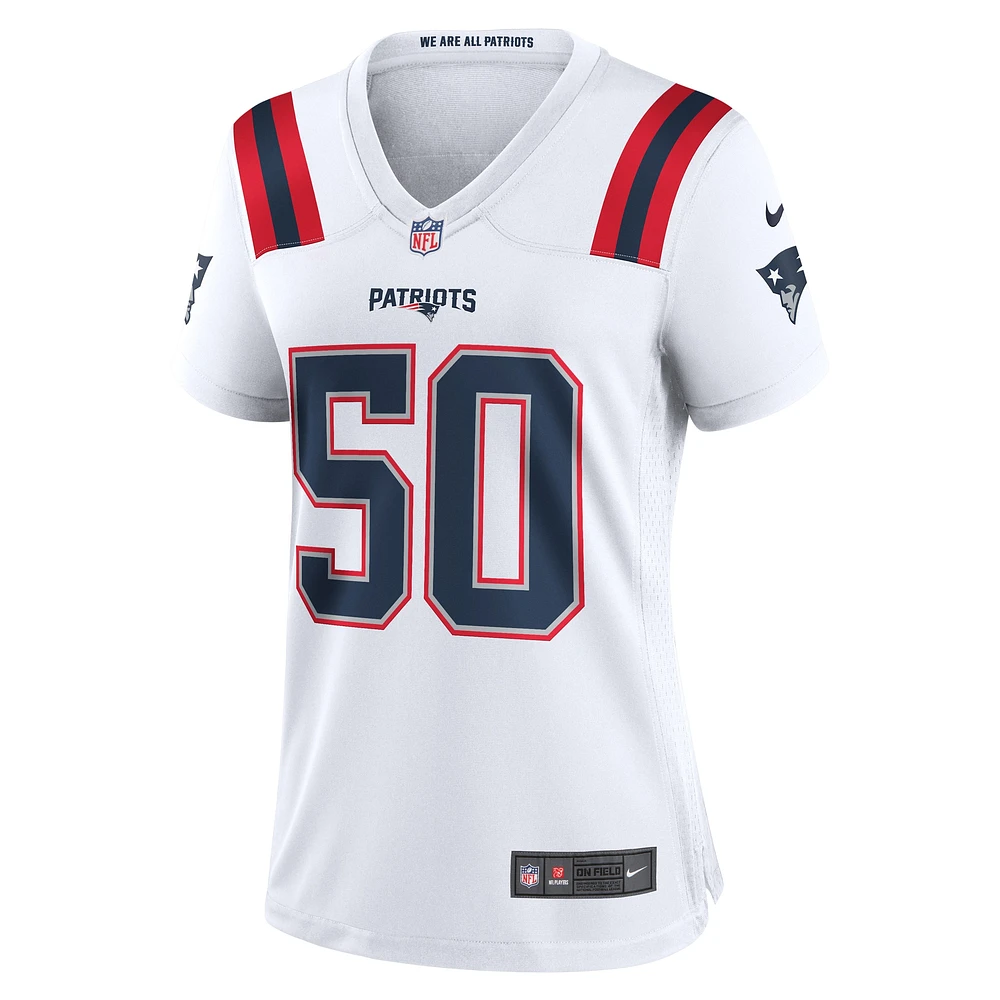 Women's Nike Mike Vrabel White New England Patriots Retired Player Game Jersey