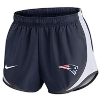 Women's Nike Navy New England Patriots Performance Tempo Shorts