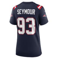 Women's Nike Richard Seymour Navy New England Patriots Retired Player Game Jersey