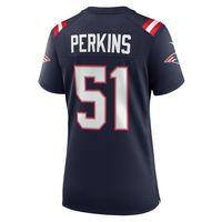 Women's Nike Ronnie Perkins Navy New England Patriots Game Jersey