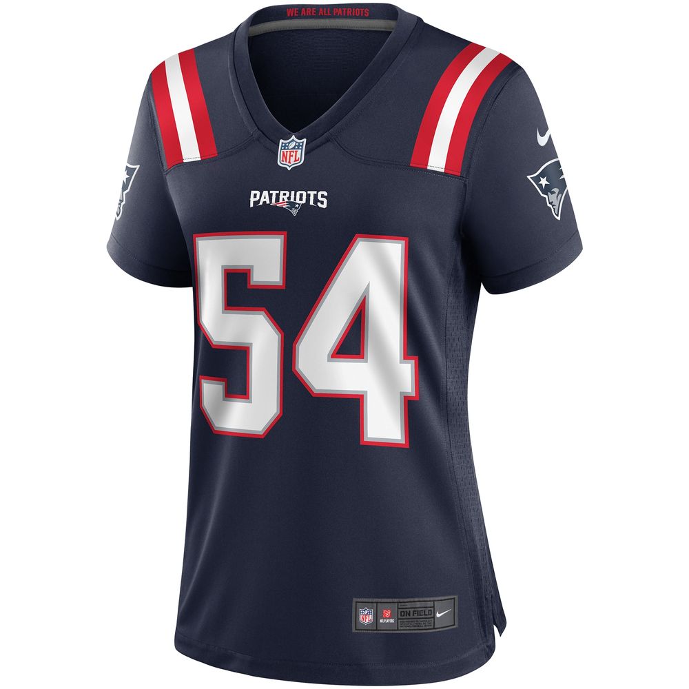 Women's Nike Tedy Bruschi Navy New England Patriots Game Retired Player Jersey