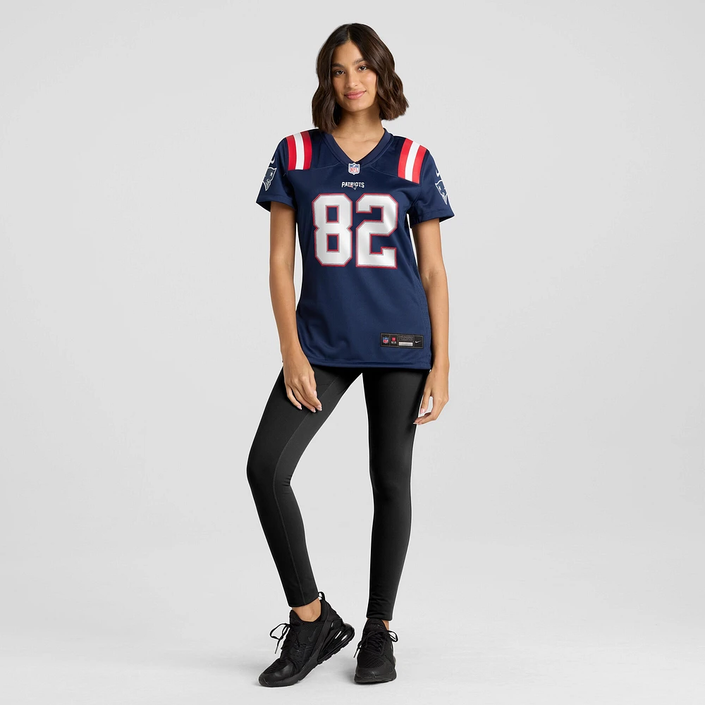 Nike T.J. pour Femme Maillot de match l'équipe des Patriots la Nouvelle-Angleterre Luther Navy