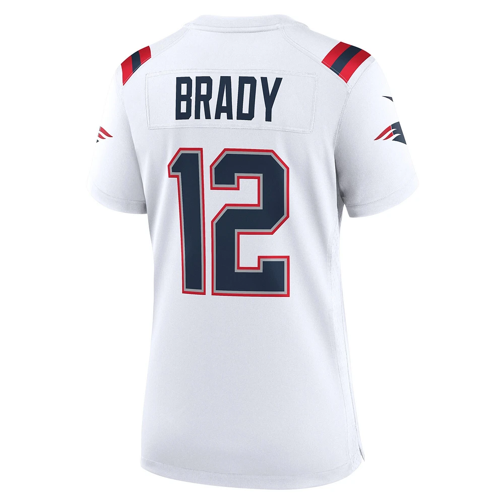 Maillot de match à la retraite des Patriots Nouvelle-Angleterre Nike Tom Brady pour femme