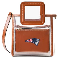 Mini sac Shirley transparent STAUD New England Patriots pour femme