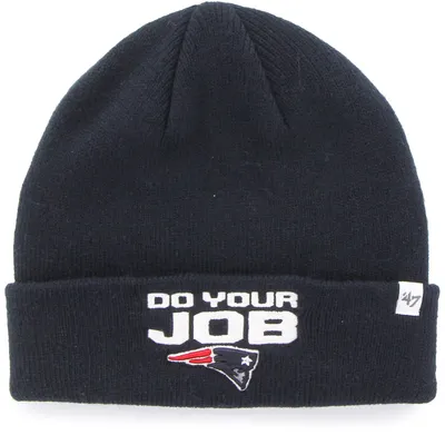 New England Patriots '47 Youth Basic Cuffed Knit Hat - Navy