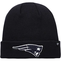 Bonnet en tricot à revers basique '47 Navy New England Patriots pour jeunes