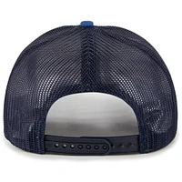 Youth '47 White/Blue New England Patriots Cove Trucker Snapback Hat
