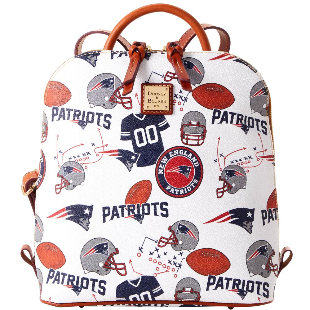 Dooney & Bourke New England Patriots Signature Small Zip Crossbody Purse