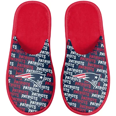New England Patriots FOCO Youth Team Scuff Slippers