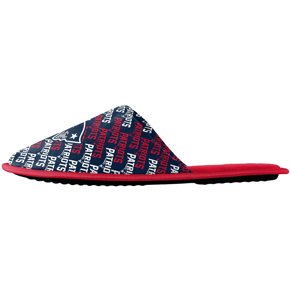 Pantoufles FOCO New England Patriots Team Scuff pour jeunes