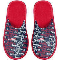 Pantoufles FOCO New England Patriots Team Scuff pour jeunes