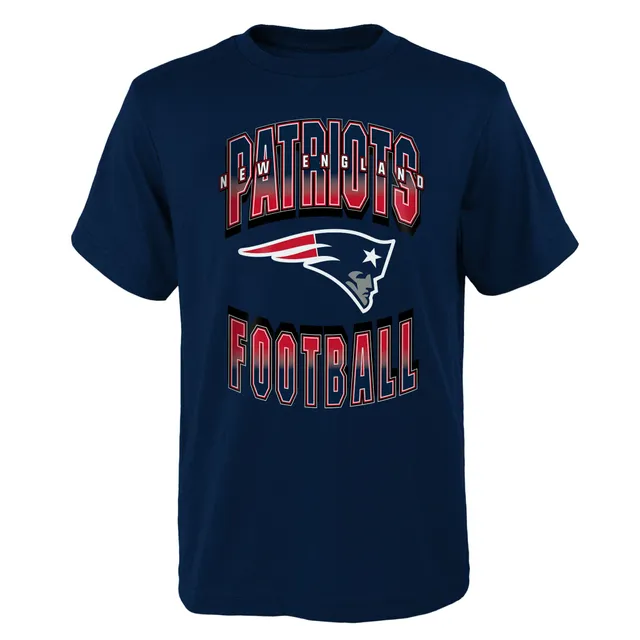 Youth Navy New England Patriots Long Sleeve T-Shirt