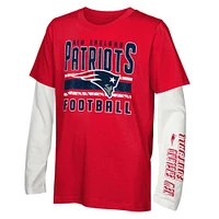 Ensemble combiné de t-shirts the Mix des Patriots la Nouvelle-Angleterre pour jeunes