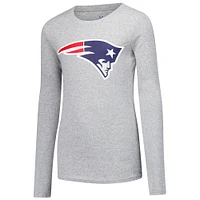 Youth New England Patriots Long Sleeve T-Shirt and Pants Sleep Set