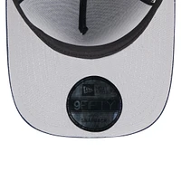 Youth New Era  Black/Navy New England Patriots 2025 NFL Draft A-Frame 9FIFTY Snapback Hat