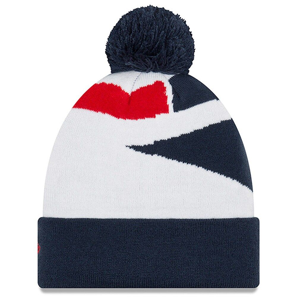 New England Patriots Youth Pom Knit Hat