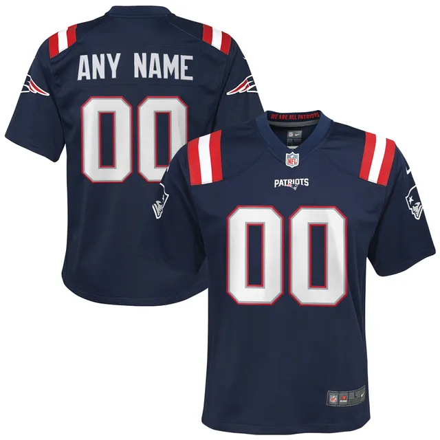 Youth Navy New England Patriots Fan Gear Prime Pullover Hoodie 