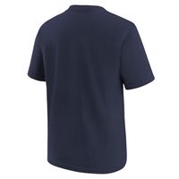 Youth Nike Navy New England Patriots Icon Football - T-Shirt