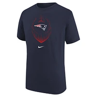 Youth Nike Navy New England Patriots Legend Icon T-Shirt