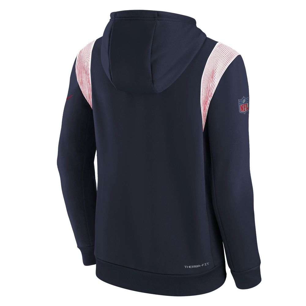 New England Patriots Nike Sideline Hoodie - Navy - Youth