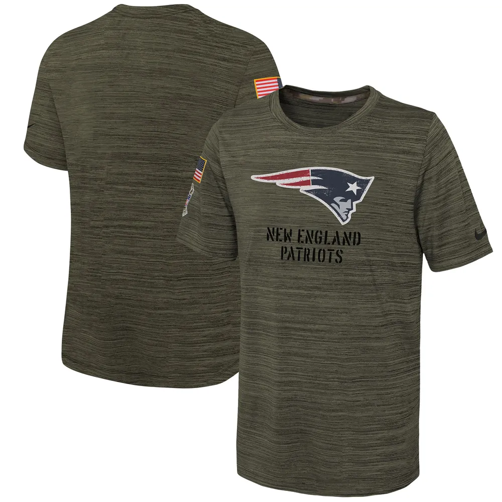 New England Patriots Nike Youth 2022 Salute To Service Performance