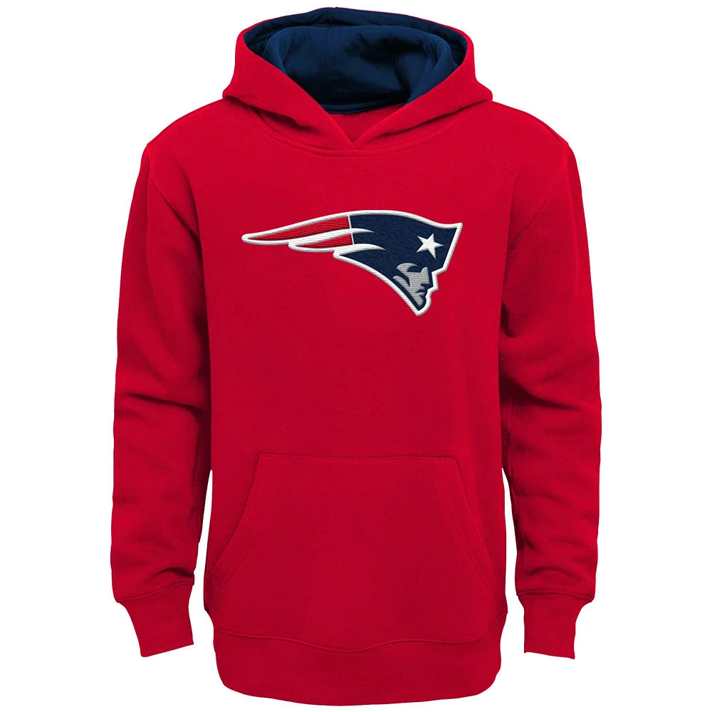 Sweat à capuche rouge New England Patriots Prime pour jeunes