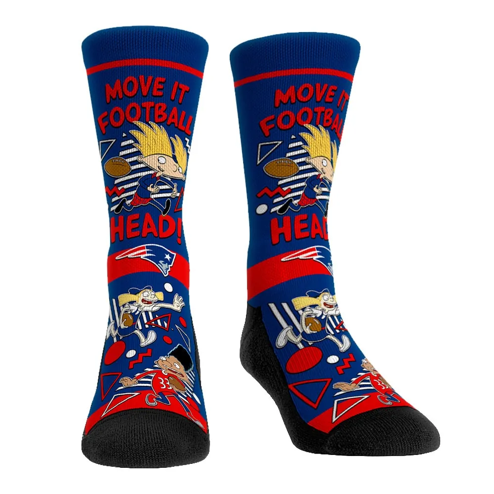 Youth Rock Em Socks New England Patriots Disney Three-Pack Crew Socks Set