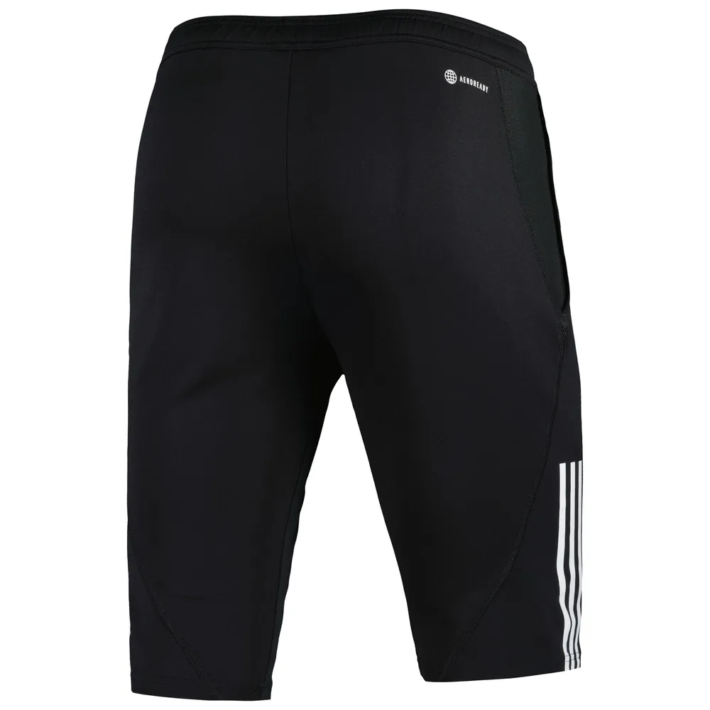 Men's adidas Black New England Revolution 2023 On-Field Training AEROREADY Half Pants