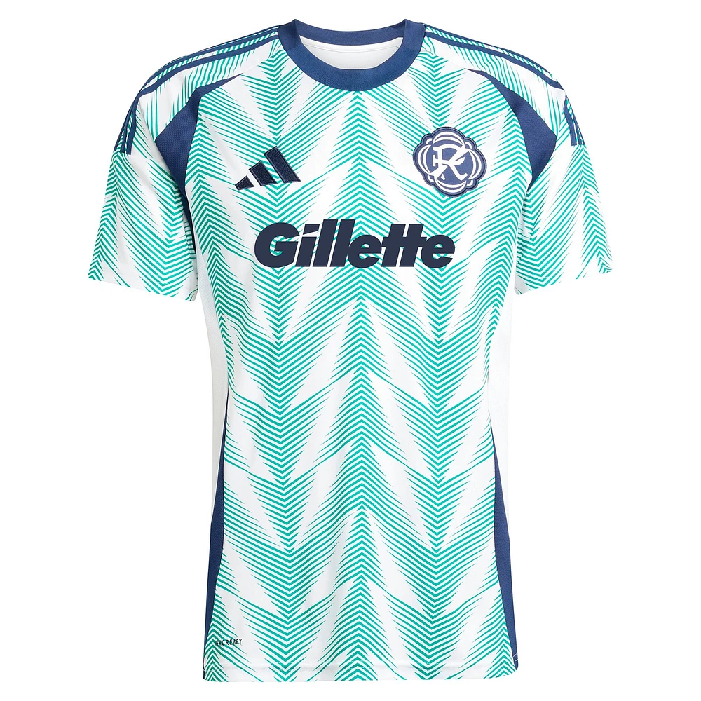 Men's adidas Carles Gil White New England Revolution 2025 Eastern Pine x Flag of Replica Player Jersey