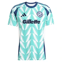 Men's adidas Carles Gil White New England Revolution 2025 Eastern Pine x Flag of Replica Player Jersey