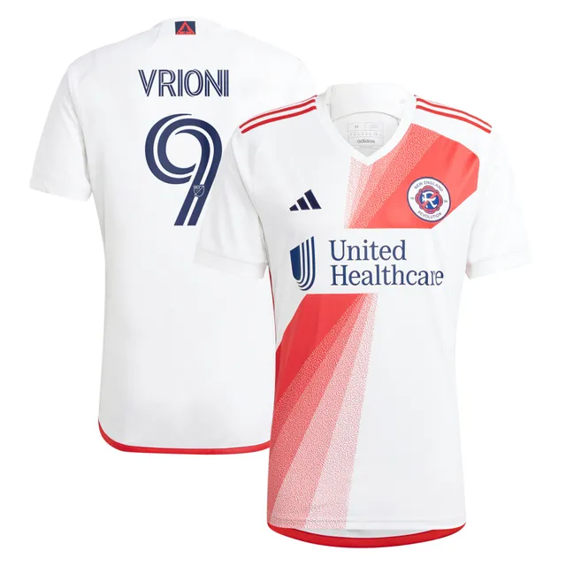 adidas Giacomo Vrioni New England Revolution Youth White 2023