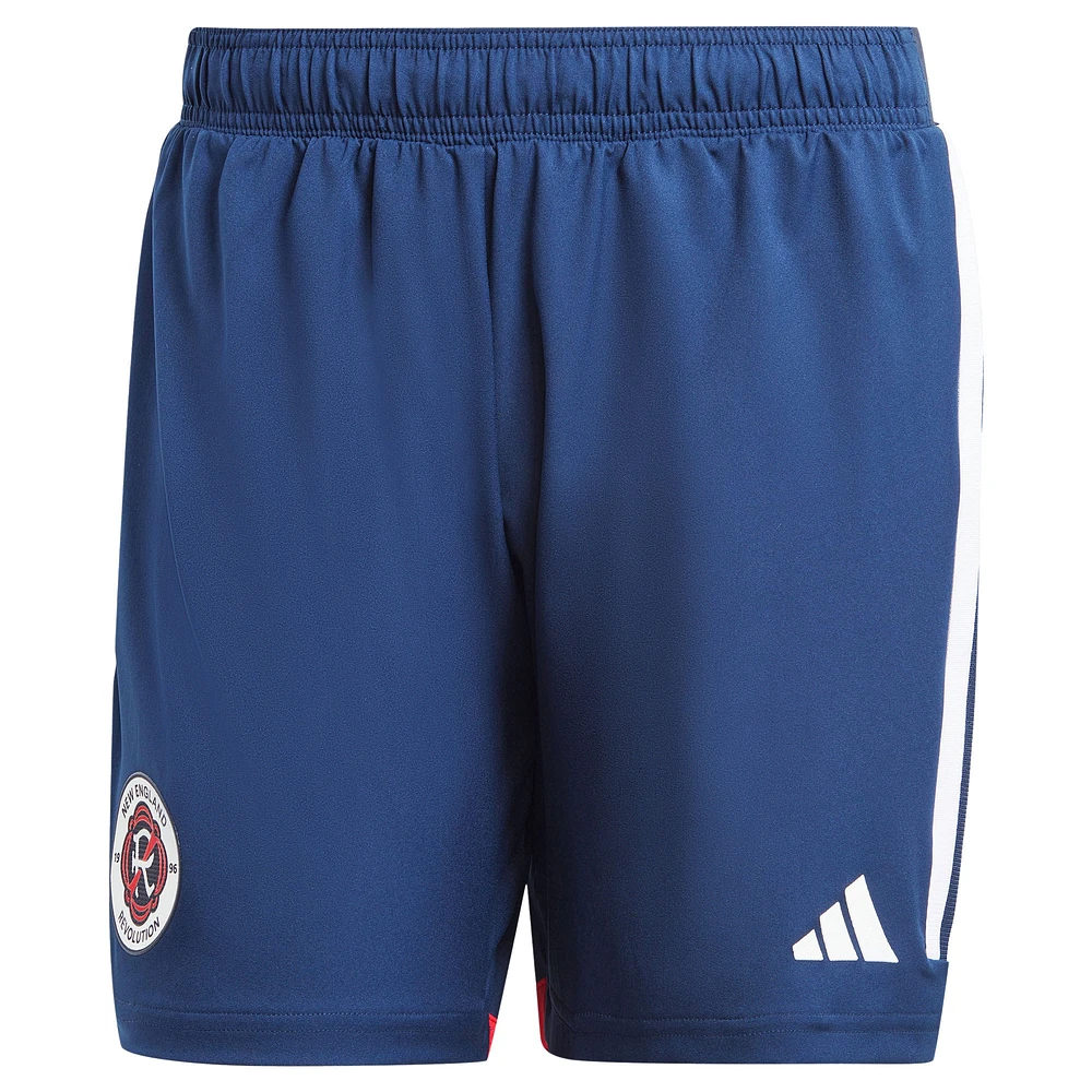 Men's adidas Navy New England Revolution 2024 Home Authentic Shorts