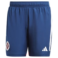 Short adidas New England Revolution 2024 Domicile Authentic pour homme bleu marine