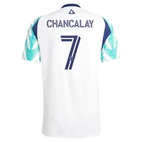 Men's adidas Tomás Chancalay White New England Revolution 2025 Eastern Pine x Flag of Replica Player Jersey